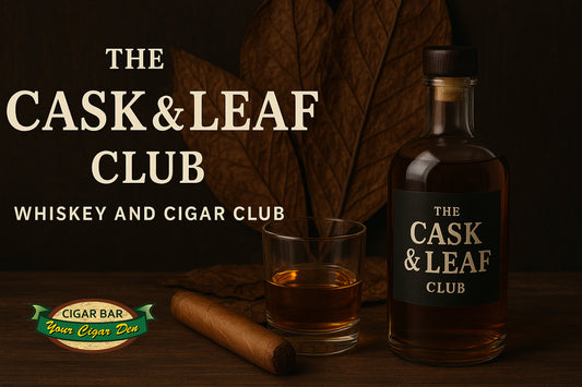 Introducing The Cask & Leaf Club: Where Whiskey Meets the Flame